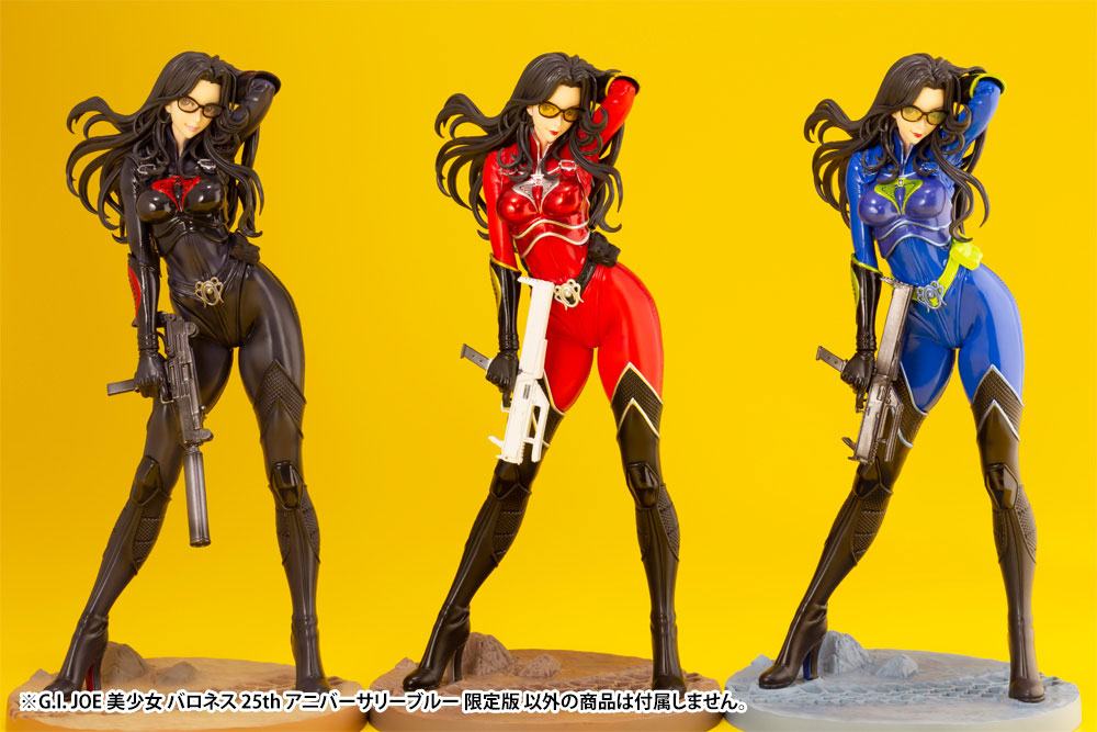 G.I. Joe Bishoujo PVC Statue 1/7 Baroness 25th Anniversary Blue Color Ver. 23cm - Scale Statue - Kotobukiya - Hobby Figures UK