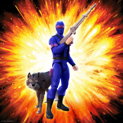 G.I. Joe Ultimates Action Figure Snake Eyes [Real American Hero] 18cm - Action Figures - Super7 - Hobby Figures UK