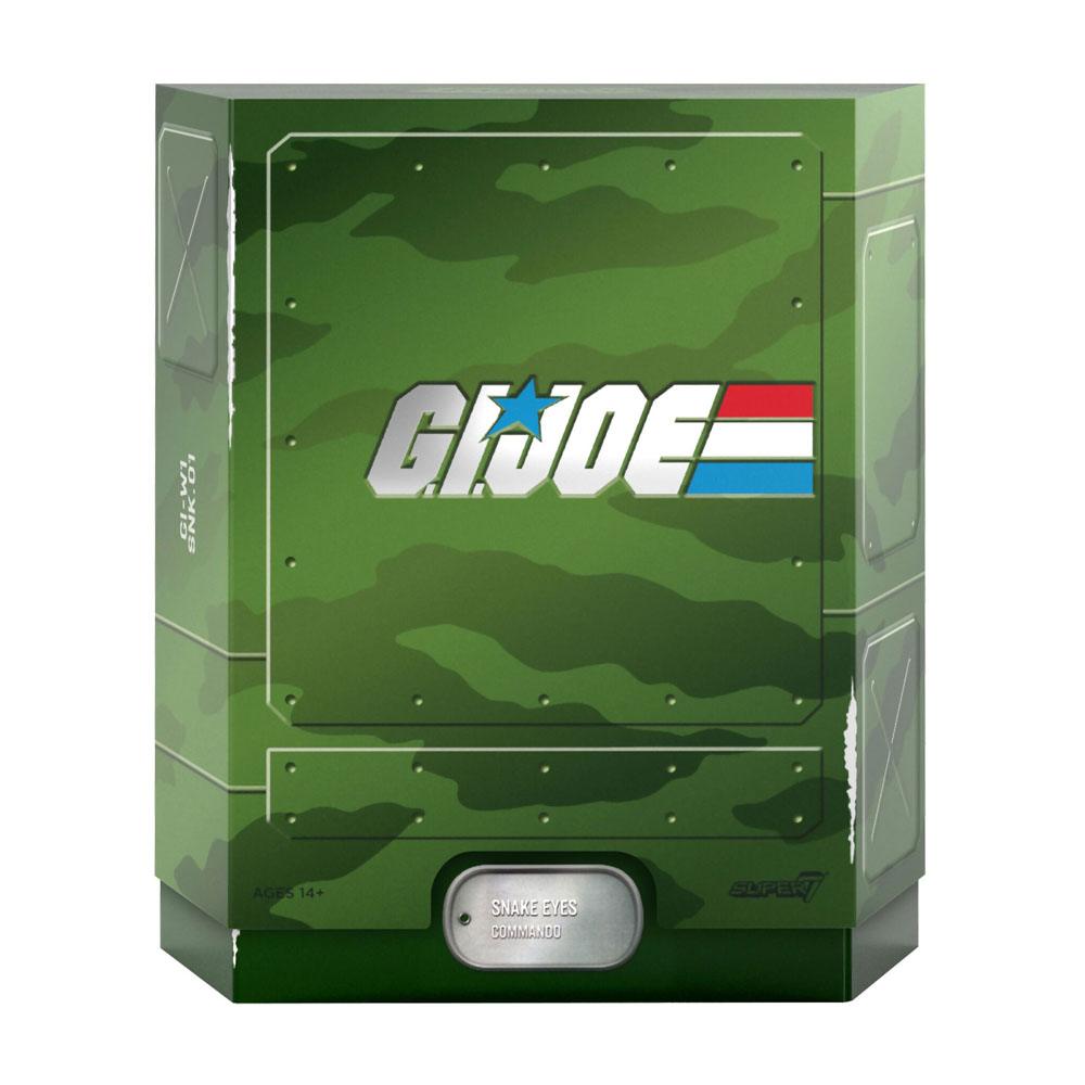 G.I. Joe Ultimates Action Figure Snake Eyes [Real American Hero] 18cm - Action Figures - Super7 - Hobby Figures UK