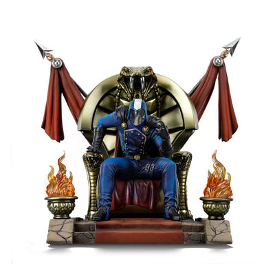 GI Joe Art Scale Statue 1/10 Cobra Commander 25cm - Scale Statue - Iron Studios - Hobby Figures UK