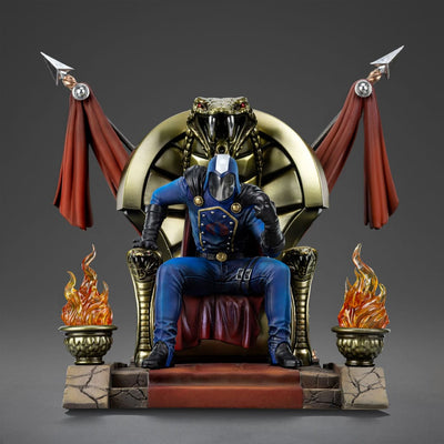 GI Joe Art Scale Statue 1/10 Cobra Commander 25cm - Scale Statue - Iron Studios - Hobby Figures UK