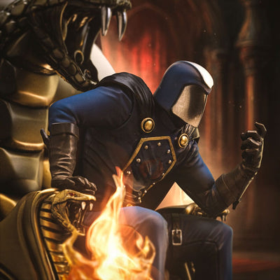 GI Joe Art Scale Statue 1/10 Cobra Commander 25cm - Scale Statue - Iron Studios - Hobby Figures UK