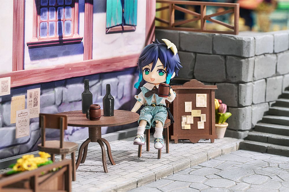 Genshin Impact Nendoroid Doll Action Figure Venti: Blue Ballad Ver. 14cm - Action Figures - Good Smile Company - Hobby Figures UK