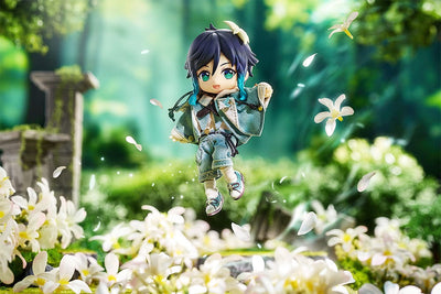 Genshin Impact Nendoroid Doll Action Figure Venti: Blue Ballad Ver. 14cm - Action Figures - Good Smile Company - Hobby Figures UK