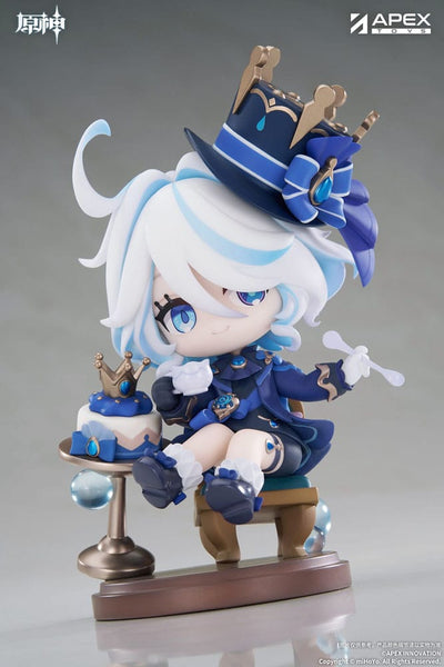 Genshin Impact PVC Statue Furina Amai Gogo no Sanbika Chibi Chara Ver. 13cm - Scale Statue - APEX - Hobby Figures UK