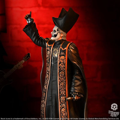 Ghost Rock Iconz Statue 1/9 Papa Emeritus IV (Black Robes) 22cm - Scale Statue - Knucklebonz - Hobby Figures UK