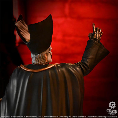 Ghost Rock Iconz Statue 1/9 Papa Emeritus IV (Black Robes) 22cm - Scale Statue - Knucklebonz - Hobby Figures UK