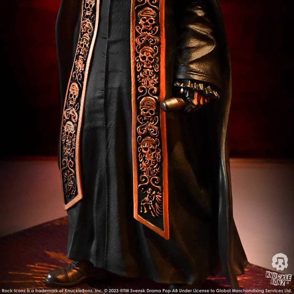 Ghost Rock Iconz Statue 1/9 Papa Emeritus IV (Black Robes) 22cm - Scale Statue - Knucklebonz - Hobby Figures UK