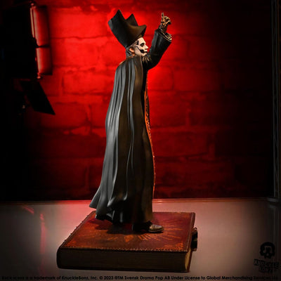 Ghost Rock Iconz Statue 1/9 Papa Emeritus IV (Black Robes) 22cm - Scale Statue - Knucklebonz - Hobby Figures UK