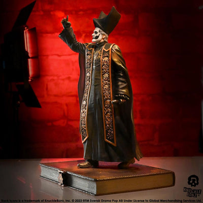 Ghost Rock Iconz Statue 1/9 Papa Emeritus IV (Black Robes) 22cm - Scale Statue - Knucklebonz - Hobby Figures UK