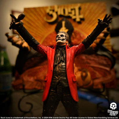Ghost Rock Iconz Statue Papa Emeritus IV 22cm - Scale Statue - Knucklebonz - Hobby Figures UK