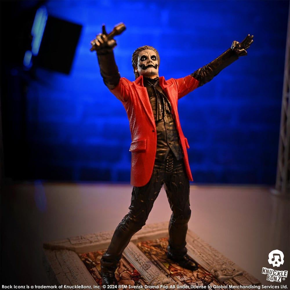Ghost Rock Iconz Statue Papa Emeritus IV 22cm - Scale Statue - Knucklebonz - Hobby Figures UK
