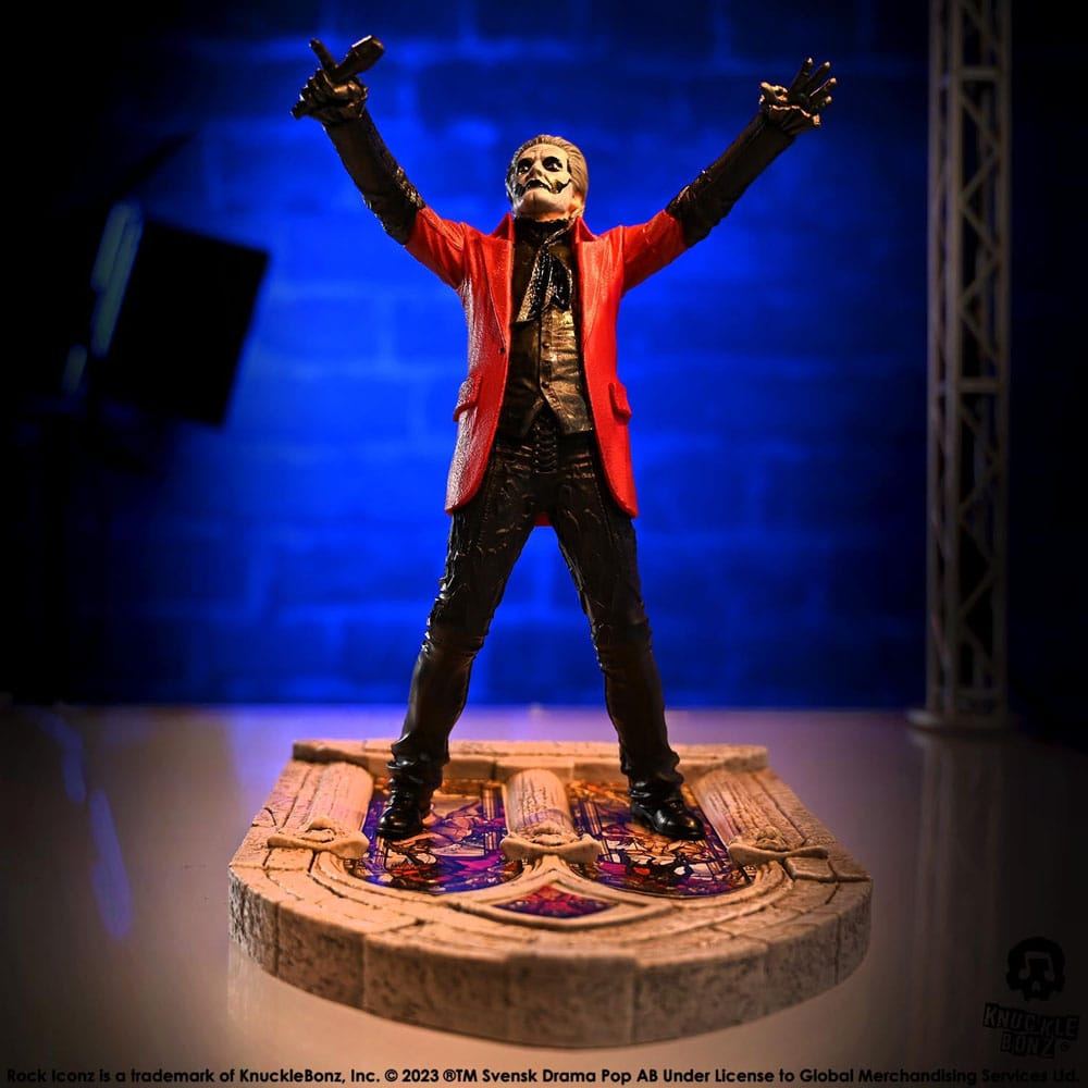 Ghost Rock Iconz Statue Papa Emeritus IV 22cm - Scale Statue - Knucklebonz - Hobby Figures UK