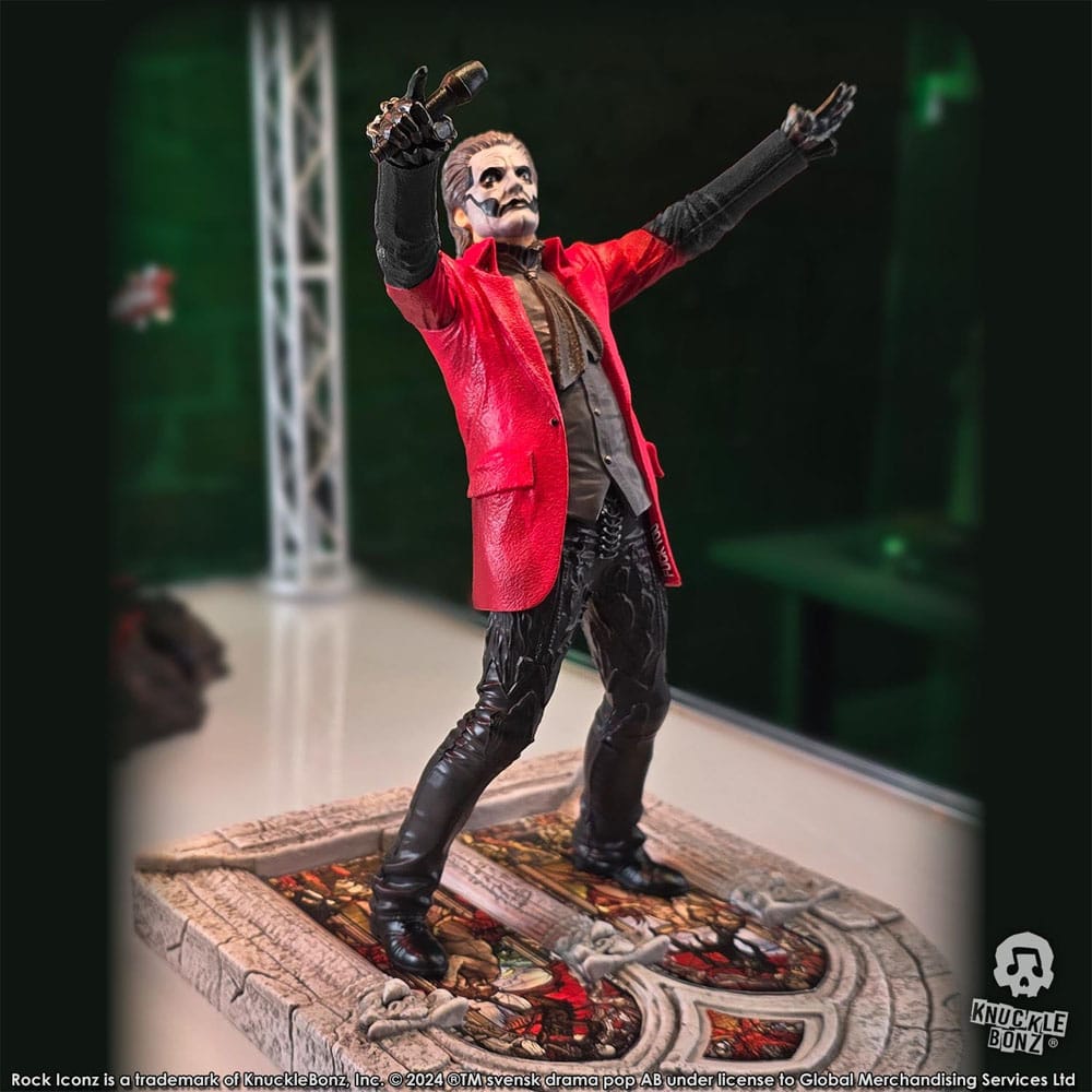 Ghost Rock Iconz Statue Papa Emeritus IV 22cm - Scale Statue - Knucklebonz - Hobby Figures UK