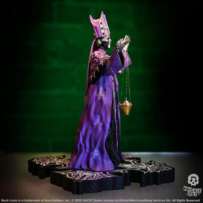Ghost Rock Iconz Statue Papa V Perpetua Purple Robes 22cm - Scale Statue - Knucklebonz - Hobby Figures UK