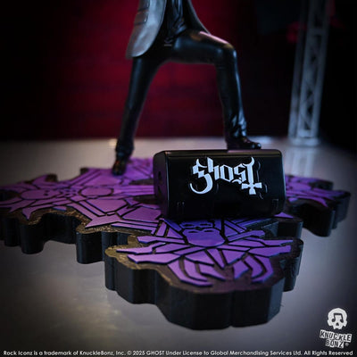 Ghost Rock Iconz Statue Papa V Perpetua Top Hat 22cm - Scale Statue - Knucklebonz - Hobby Figures UK
