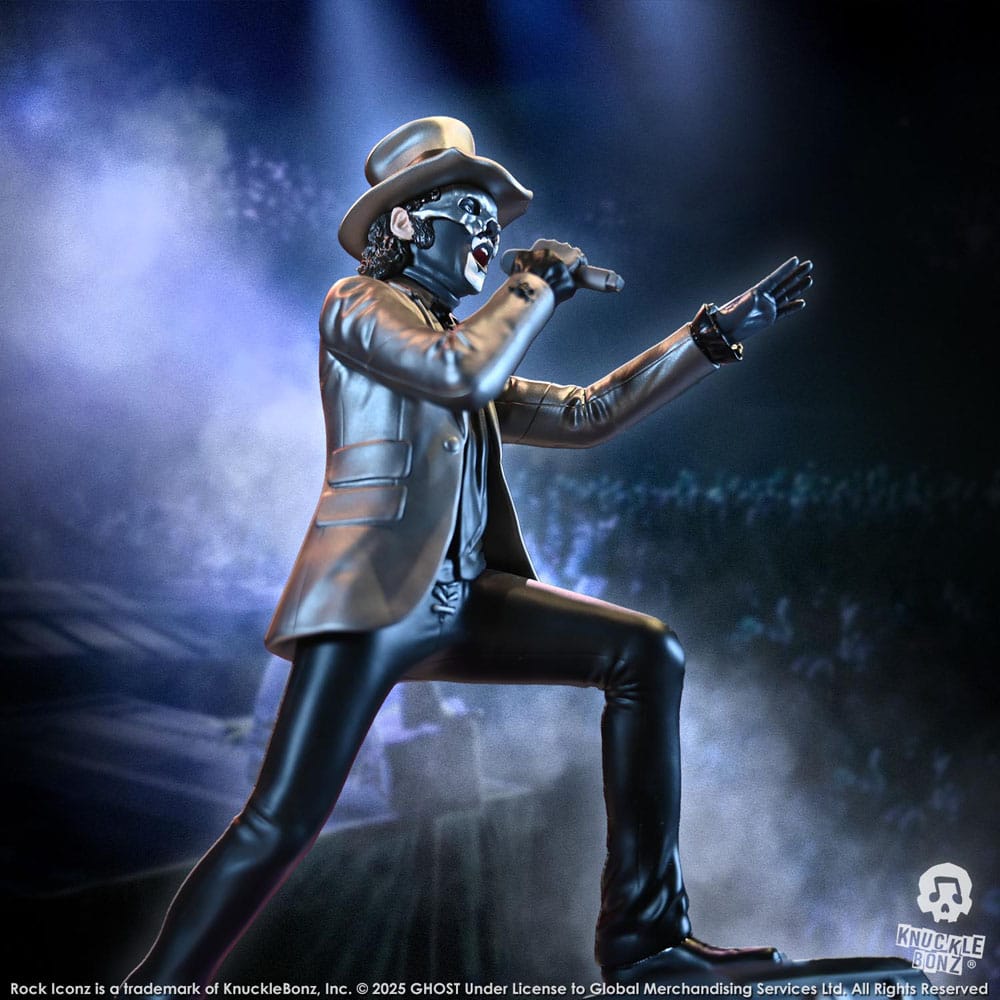 Ghost Rock Iconz Statue Papa V Perpetua Top Hat 22cm - Scale Statue - Knucklebonz - Hobby Figures UK