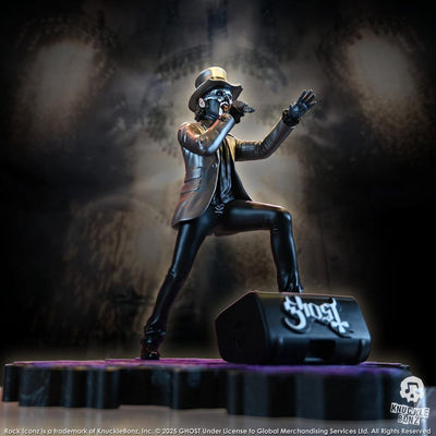 Ghost Rock Iconz Statue Papa V Perpetua Top Hat 22cm - Scale Statue - Knucklebonz - Hobby Figures UK