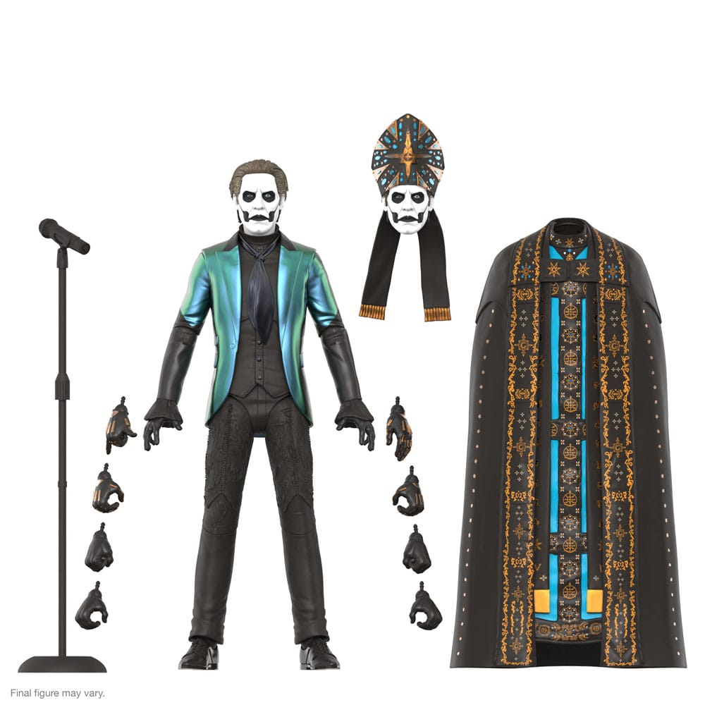 Ghost Ultimates Action Figure Wave 4 Papa Emeritus IV 18cm - Action Figures - Super7 - Hobby Figures UK