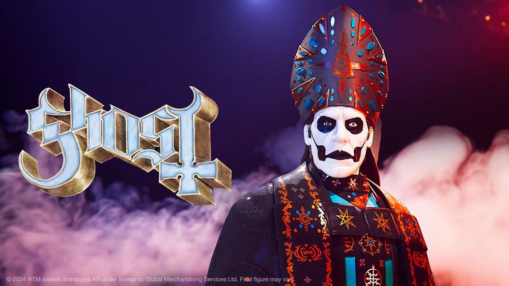 Ghost Ultimates Action Figure Wave 4 Papa Emeritus IV 18cm - Action Figures - Super7 - Hobby Figures UK