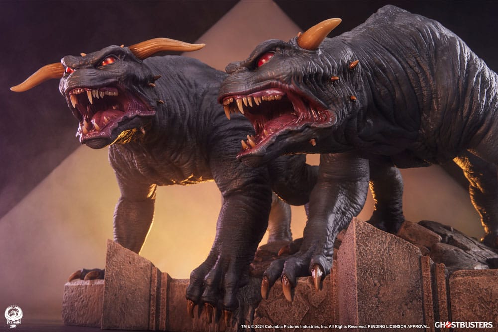 Ghostbusters Premier Series Statue 1/4 Terror Dogs Set 33cm - Scale Statue - Premium Collectibles Studio - Hobby Figures UK