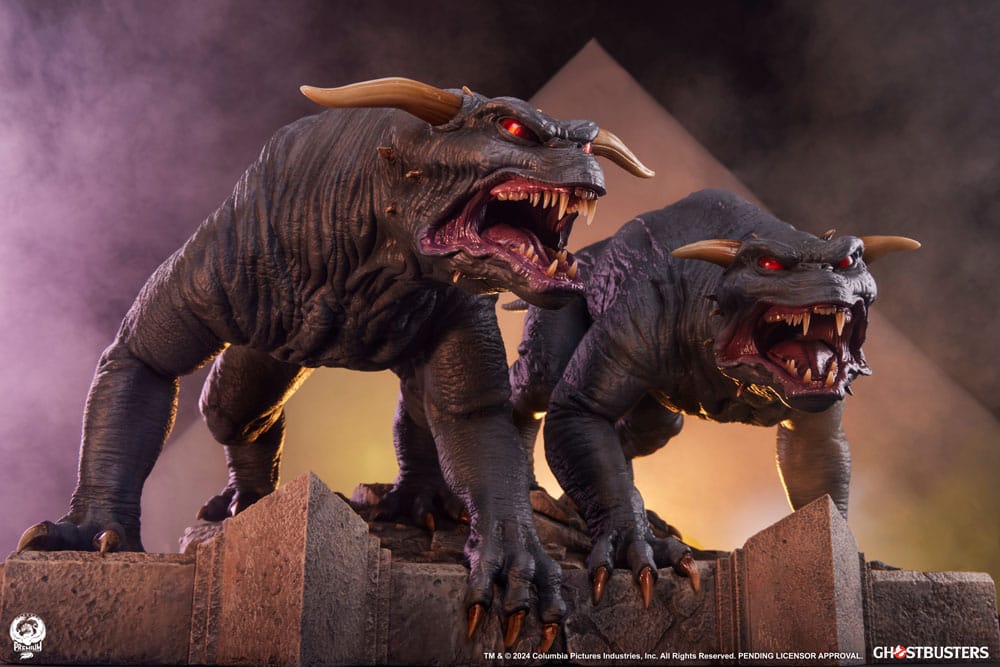 Ghostbusters Premier Series Statue 1/4 Terror Dogs Set 33cm - Scale Statue - Premium Collectibles Studio - Hobby Figures UK