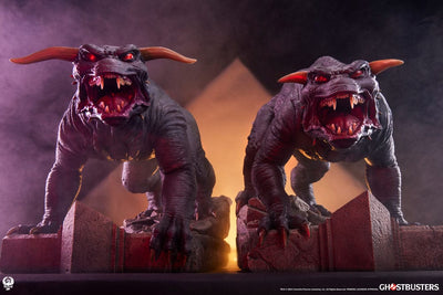 Ghostbusters Premier Series Statue 1/4 Terror Dogs Set 33cm - Scale Statue - Premium Collectibles Studio - Hobby Figures UK