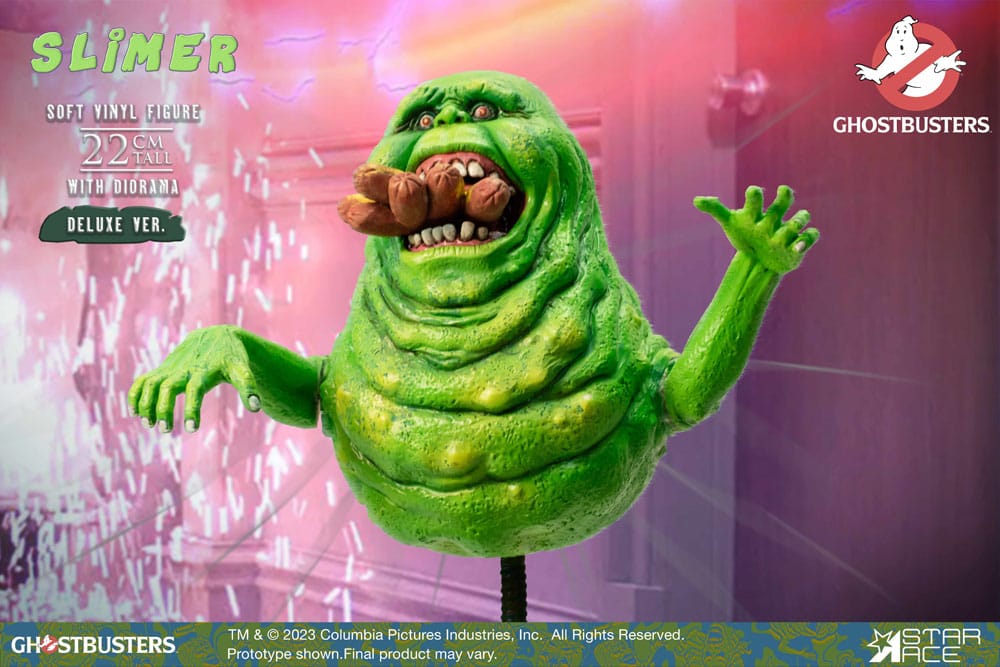 Ghostbusters Statue 1/8 Slimer Deluxe Version 22cm - Scale Statue - Star Ace Toys - Hobby Figures UK