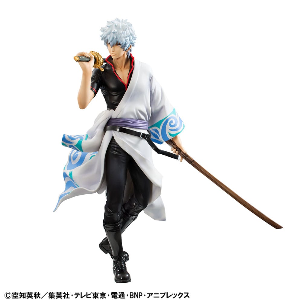 Gintama G.E.M. Series PVC Statue 1/8 Gintoki Sakata Benizakura 20th Anniversary Ver. 22cm - Scale Statue - Megahouse - Hobby Figures UK