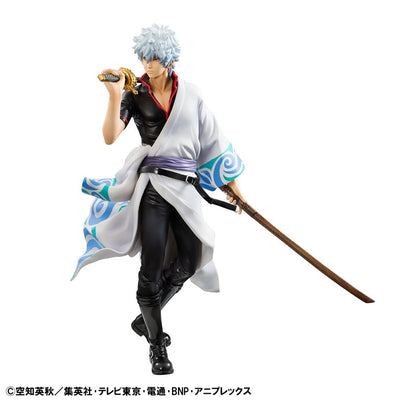 Gintama G.E.M. Series PVC Statue 1/8 Gintoki Sakata Benizakura 20th Anniversary Ver. 22cm - Scale Statue - Megahouse - Hobby Figures UK