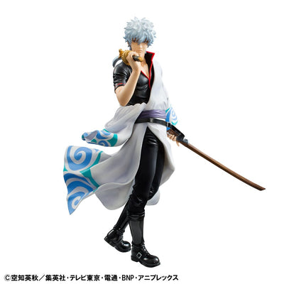 Gintama G.E.M. Series PVC Statue 1/8 Gintoki Sakata Benizakura 20th Anniversary Ver. 22cm - Scale Statue - Megahouse - Hobby Figures UK