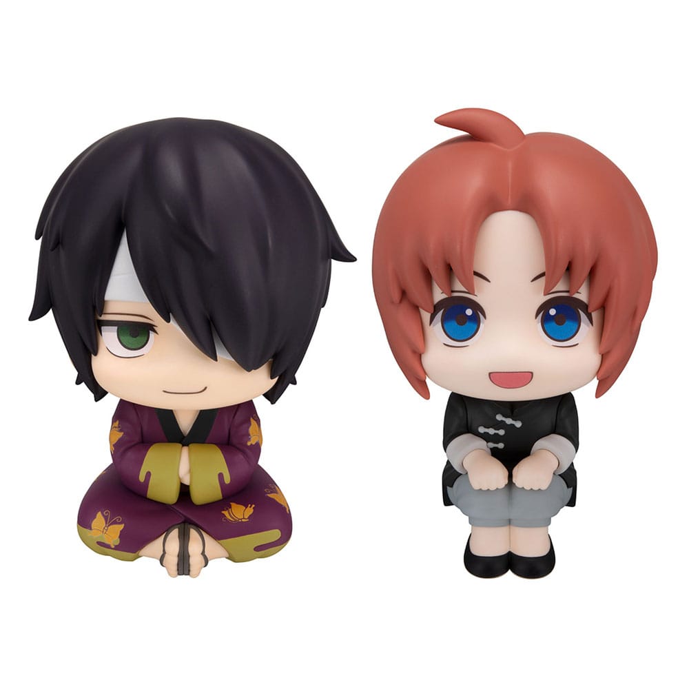 Gintama Look Up PVC Statue Shinsuke Takasugi & Kamui Set (with gift) 11cm - Scale Statue - Megahouse - Hobby Figures UK