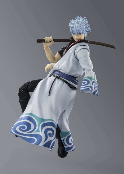 Gintama S.H. Figuarts Action Figure Sakata Gintoki 14cm - Action Figures - Bandai Tamashii Nations - Hobby Figures UK