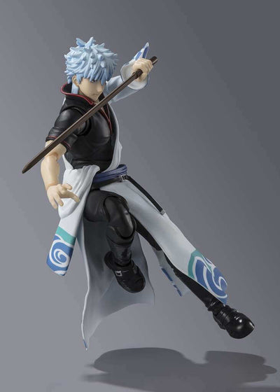 Gintama S.H. Figuarts Action Figure Sakata Gintoki 14cm - Action Figures - Bandai Tamashii Nations - Hobby Figures UK