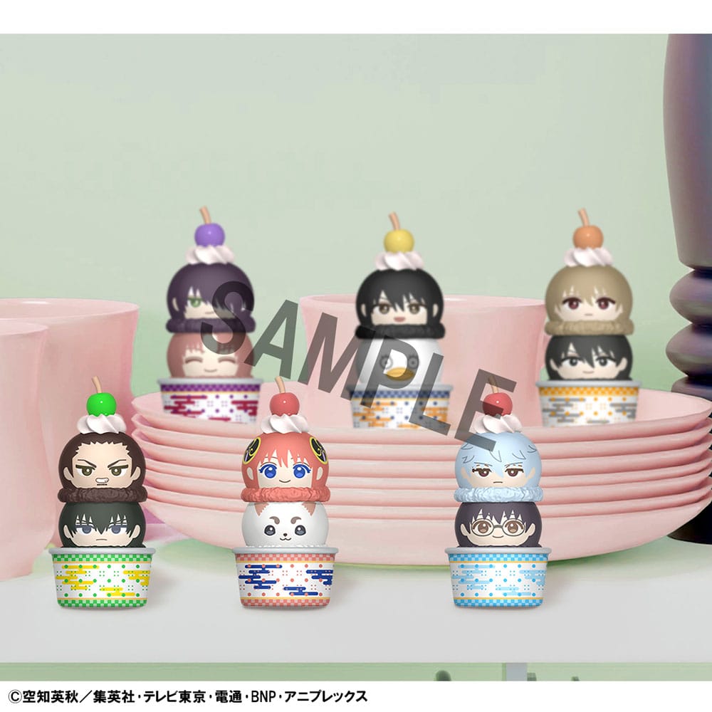 Stack Up Figure Gintama Tsumichen Stack up & Change Trading Figure 8cm Assortment (6 ...