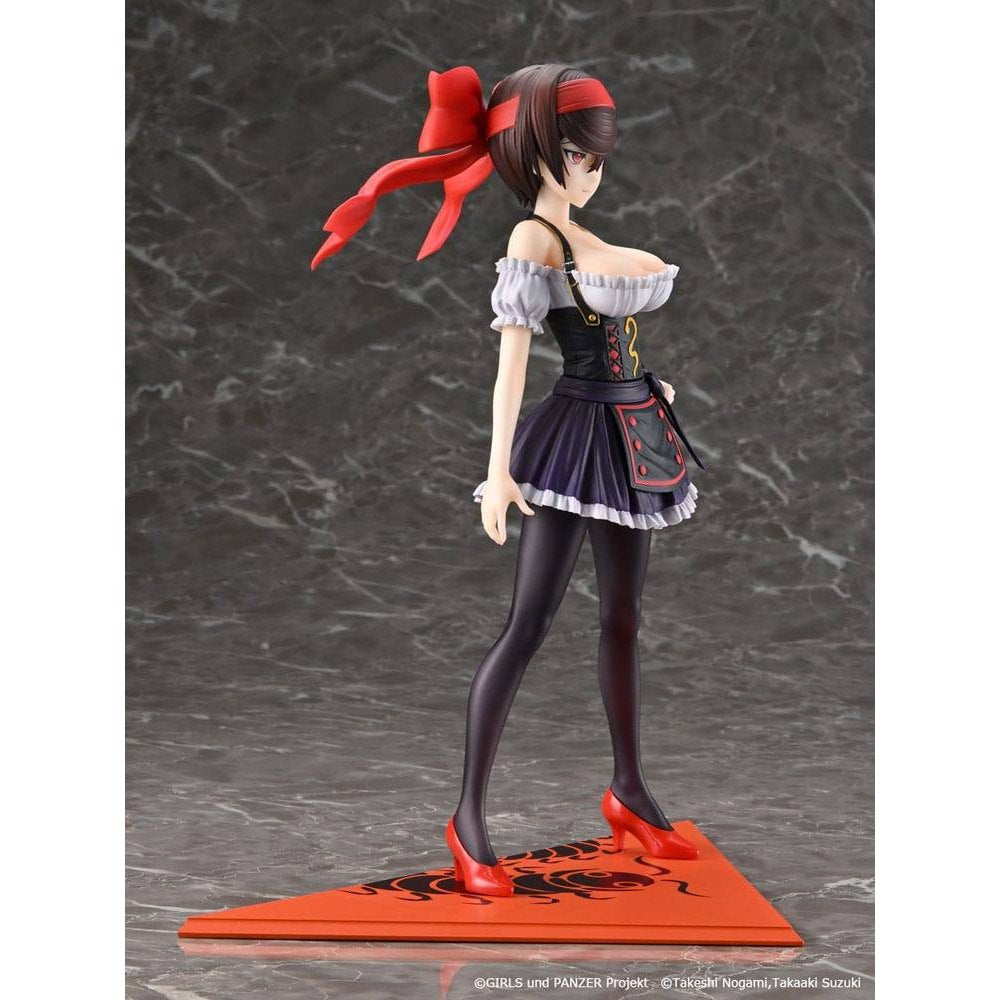 Girls und Panzer Statue 1/6 Tsuruki Shizuka Dirndl Ver. 23cm - Scale Statue - Kaitendoh - Hobby Figures UK