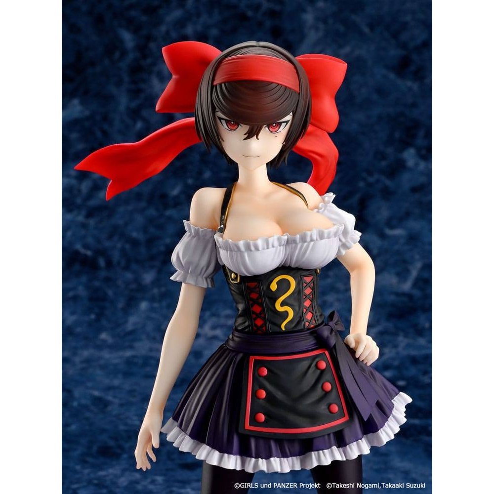 Girls und Panzer Statue 1/6 Tsuruki Shizuka Dirndl Ver. 23cm - Scale Statue - Kaitendoh - Hobby Figures UK