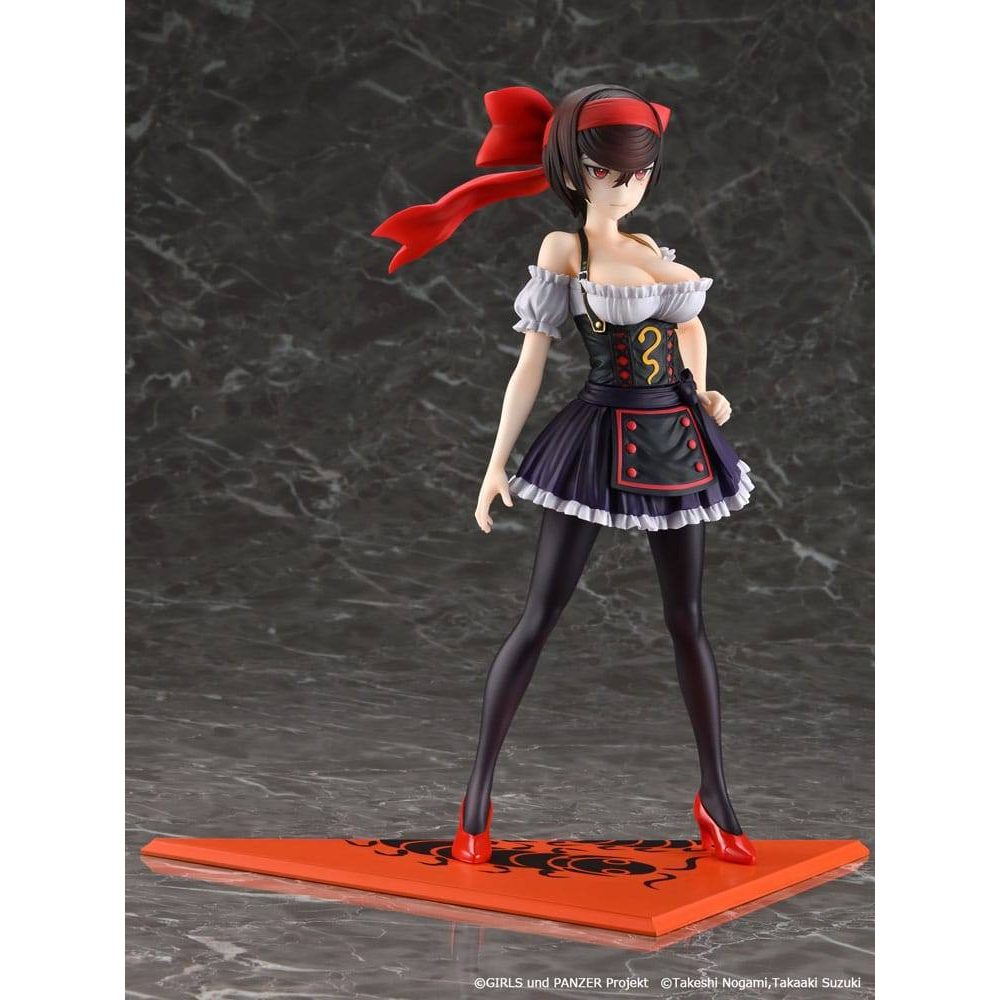 Girls und Panzer Statue 1/6 Tsuruki Shizuka Dirndl Ver. 23cm - Scale Statue - Kaitendoh - Hobby Figures UK
