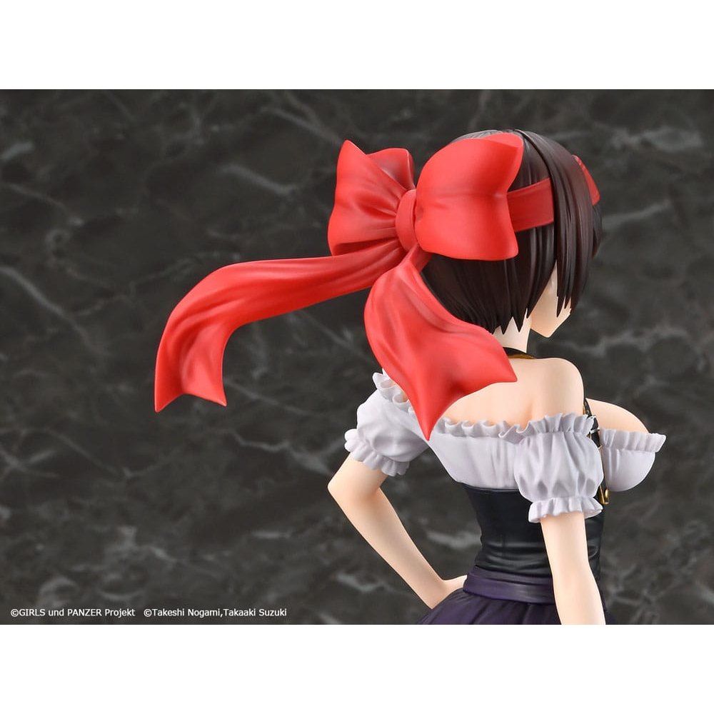 Girls und Panzer Statue 1/6 Tsuruki Shizuka Dirndl Ver. 23cm - Scale Statue - Kaitendoh - Hobby Figures UK