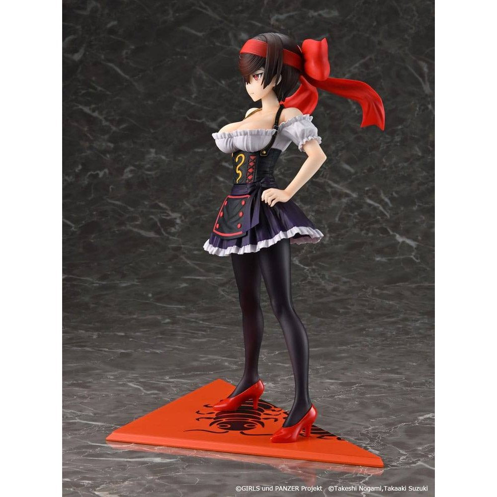 Girls und Panzer Statue 1/6 Tsuruki Shizuka Dirndl Ver. 23cm - Scale Statue - Kaitendoh - Hobby Figures UK