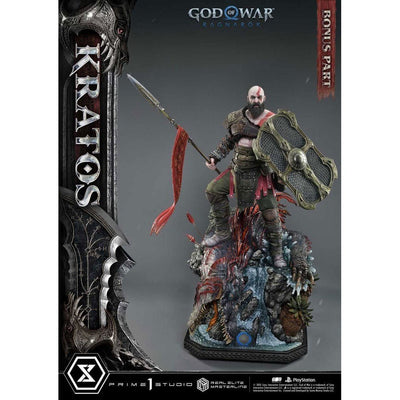 God of War: Ragnarok Real Elite Masterline Series Statue 1/3 Kratos Ultimate Bonus Version 95cm - Scale Statue - Prime 1 Studio - Hobby Figures UK