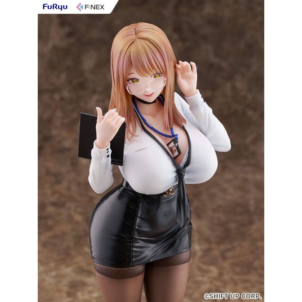 Goddess of Victory: Nikke F:Nex PVC Statue 1/7 Emma Office Therapy 25cm - Scale Statue - Furyu - Hobby Figures UK