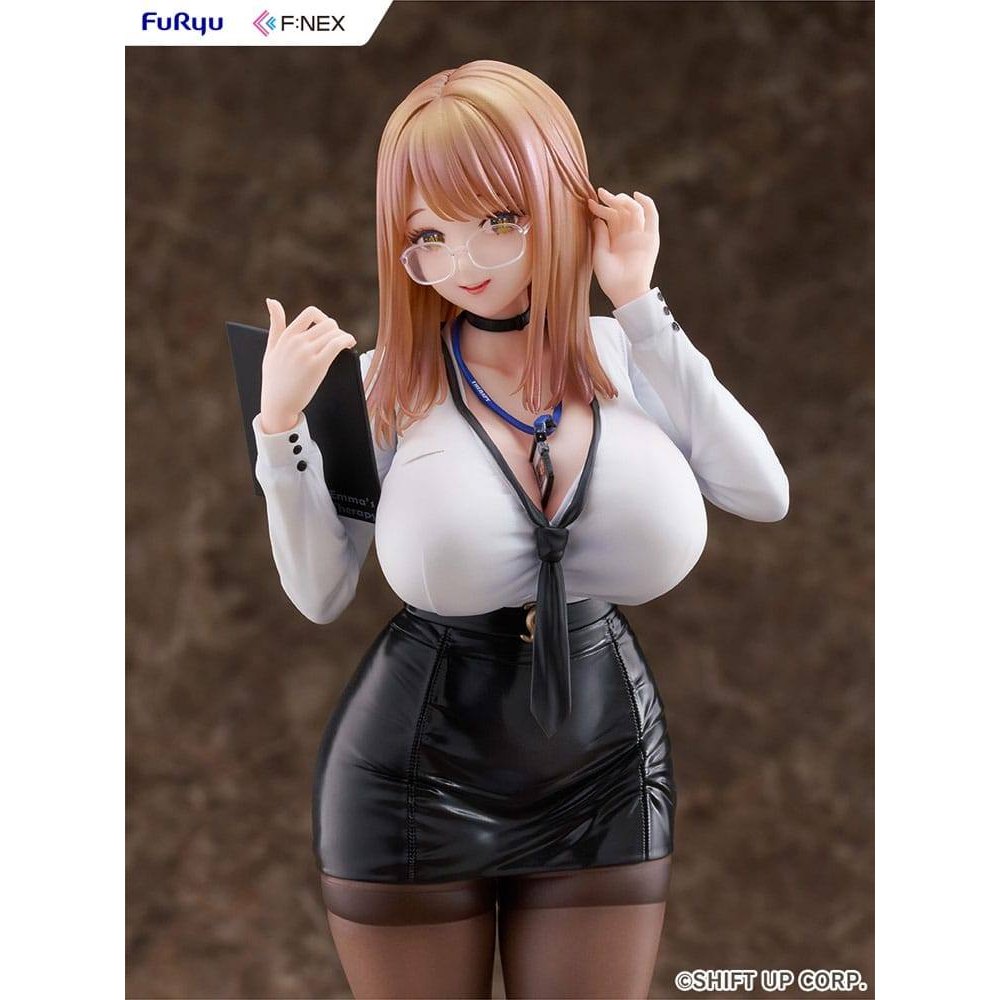 Goddess of Victory: Nikke F:Nex PVC Statue 1/7 Emma Office Therapy 25cm - Scale Statue - Furyu - Hobby Figures UK