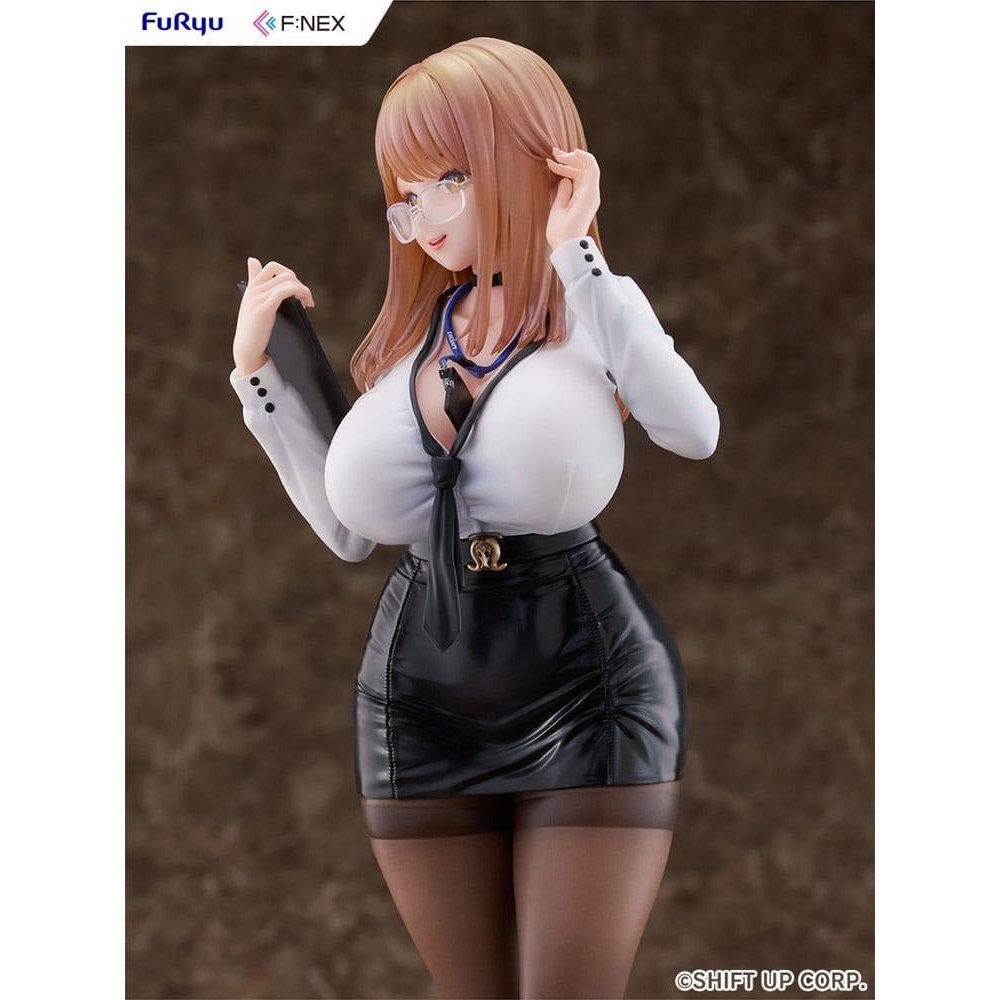 Goddess of Victory: Nikke F:Nex PVC Statue 1/7 Emma Office Therapy 25cm - Scale Statue - Furyu - Hobby Figures UK