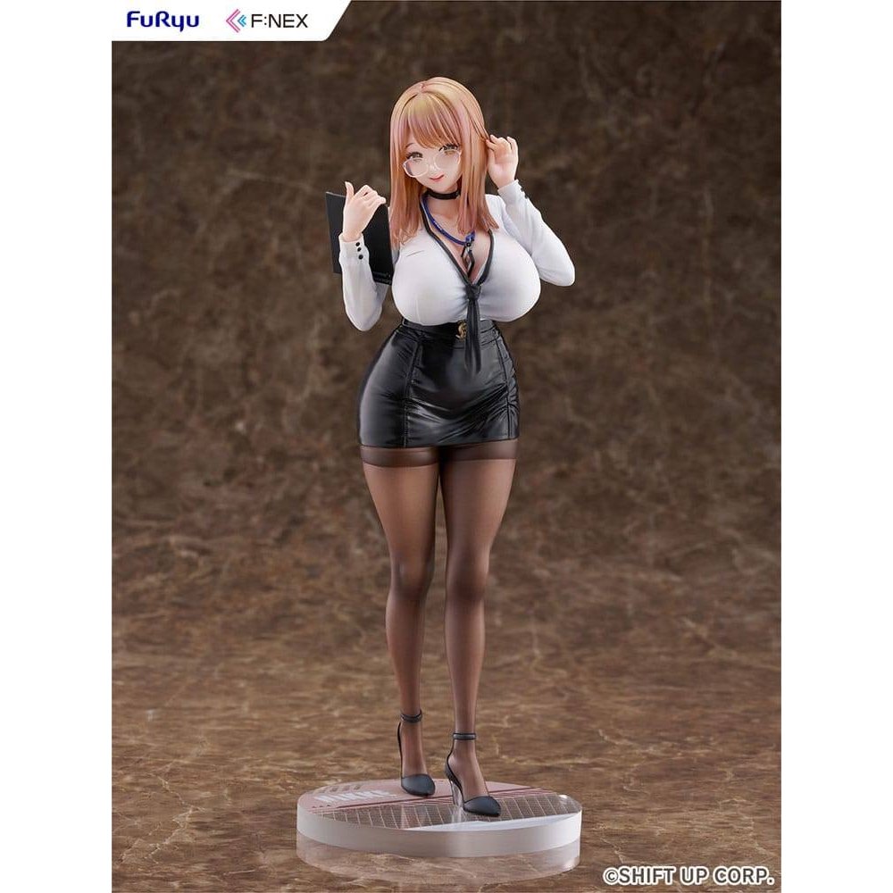 Goddess of Victory: Nikke F:Nex PVC Statue 1/7 Emma Office Therapy 25cm - Scale Statue - Furyu - Hobby Figures UK