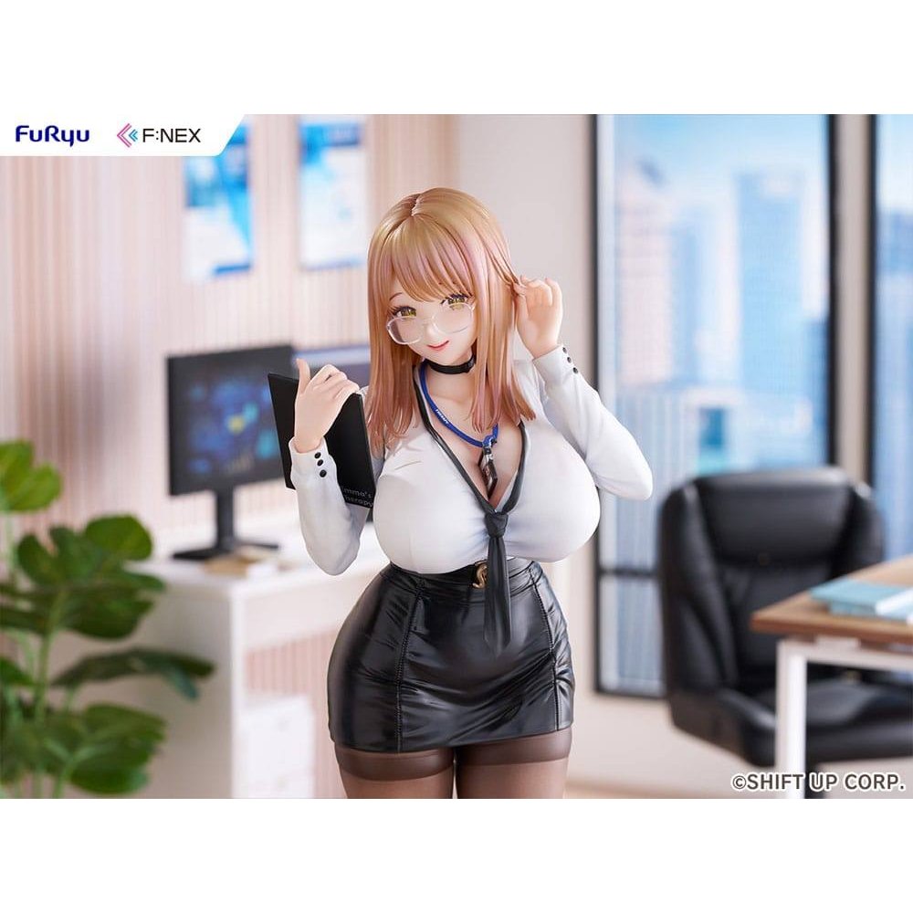 Goddess of Victory: Nikke F:Nex PVC Statue 1/7 Emma Office Therapy 25cm - Scale Statue - Furyu - Hobby Figures UK