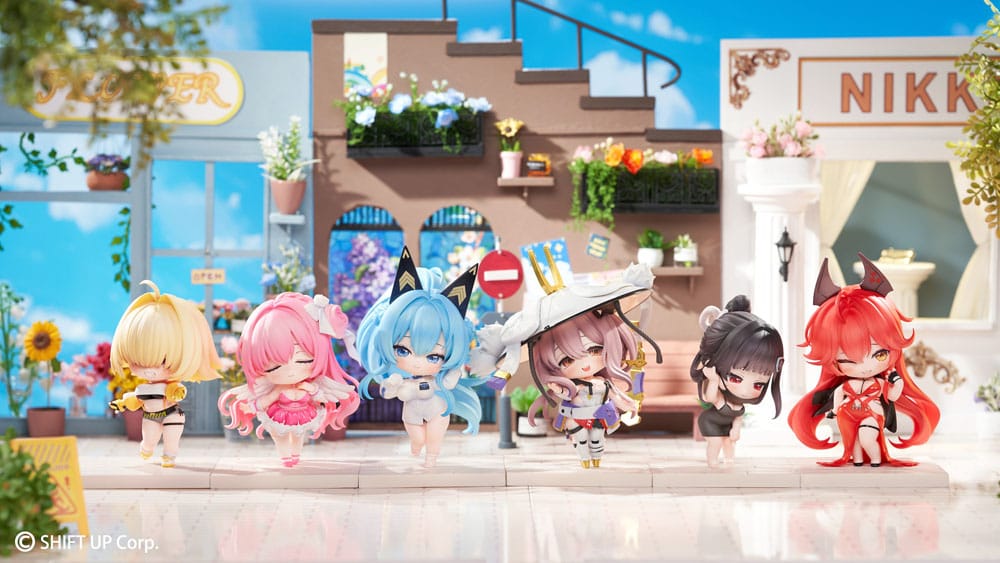 Goddess of Victory: Nikke SAC Series Mini Figures 6-Pack Chibi Vol. 2 10cm - Mini Figures - Hobby Sakura - Hobby Figures UK