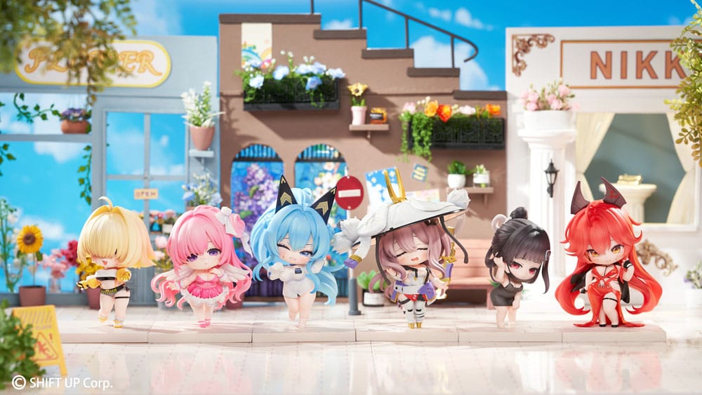 Goddess of Victory: Nikke SAC Series Mini Figures 6-Pack Chibi Vol. 2 10cm - Mini Figures - Hobby Sakura - Hobby Figures UK