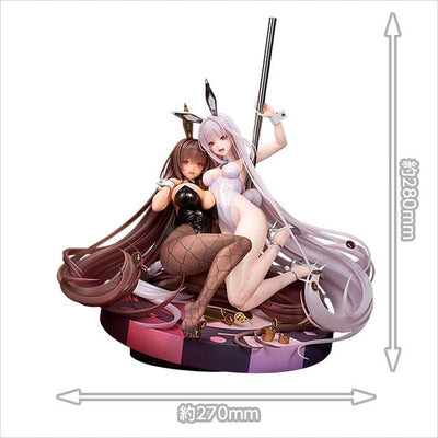 Goddess of Victory: Nikke Statue 1/7 Noir & Blanc Bunny X 777 Ver. 28cm - Scale Statue - Alter - Hobby Figures UK