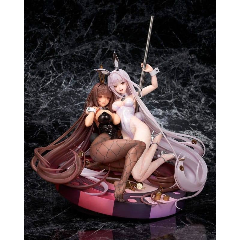 Goddess of Victory: Nikke Statue 1/7 Noir & Blanc Bunny X 777 Ver. 28cm - Scale Statue - Alter - Hobby Figures UK